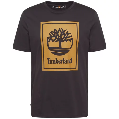 Timberland Majica konjak / črna