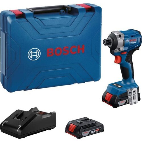 Bosch Aku udarni odvrtač GDR 18V-215; 2x2/0Ah + punjač + kofer 06019N2022 Cene