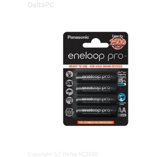 Panasonic baterije Eneloop Pro AA/4B BK-3HCDE/4BE Cijene