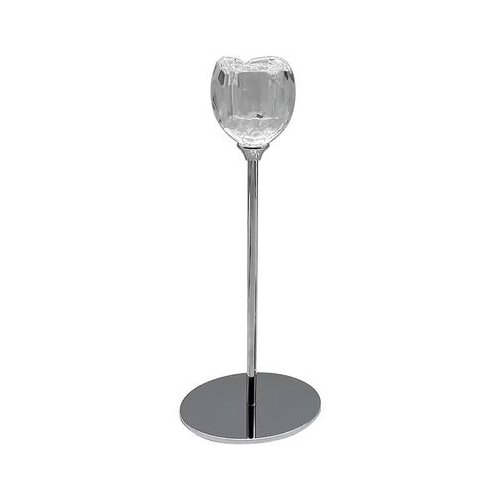  SVIJEĆNJAK TULIP 8*20CM SREBRNI Cijene