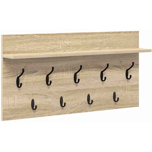  Vje&amp;scaron;alica za kapute na zidu Zidne Sonoma hrast 80 x 40 x 12 cm Slike