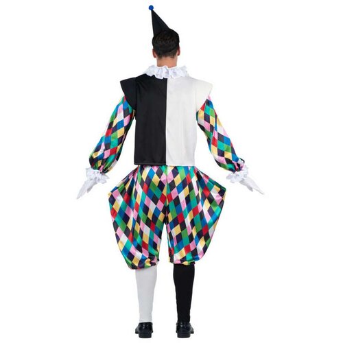 My other Me Svečana odjeća za odrasle Harlekin Bijela Crna M Cene
