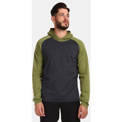 Kilpi Men's merino wool sweater MOSEO-M Green Slike