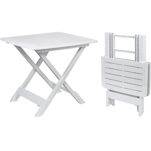 Ipae-progarden Bastenski sto plasticni 44 x 44 x 50 cm - BELI ADIGE Cene