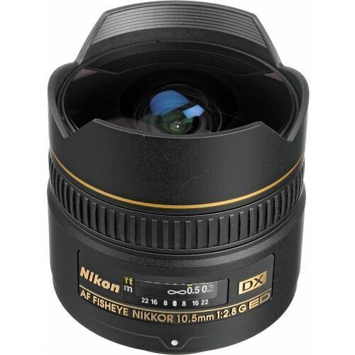 Nikon 10.5mm F2.8G IF-ED AX DX Fisheye objektiv Slike