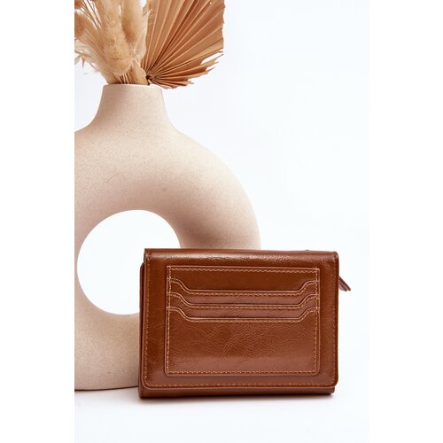 Boto Women's Wallet Purse Made of Eco-Leather Brown Joanela Cijene