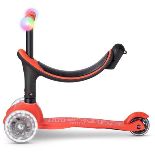  otro&amp;scaron;ki poganjalec in skiro mini2grow deluxe magic led red Slike