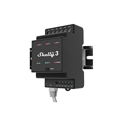  Shelly Pro 3 electrical relay Black Cijene