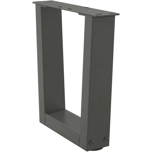 Noge blagovaonskog stola V-oblika 2 kom antracit 30x(30-31 3)cm Slike