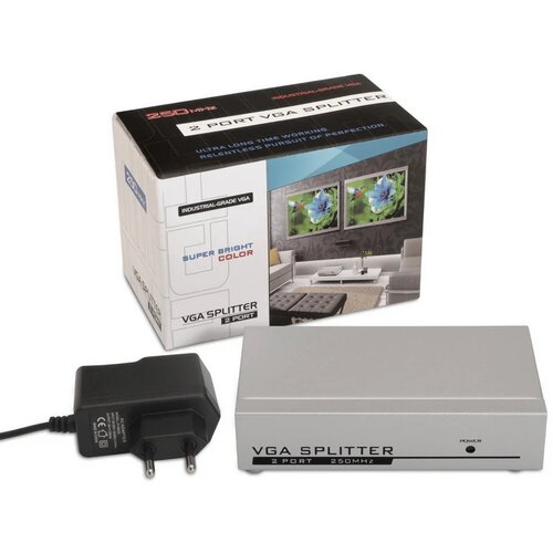 AISENS A116-0084 Vga razdelilnik z 2 vrati, (21404971) Cene