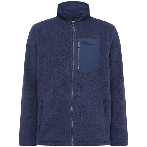 Jack Wolfskin Tehnička flis jakna &amp;#039;KINGSWAY&amp;#039; mornarsko plava Slike