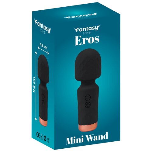  Klitoralni Vibrator | Mini Wand Eros Black Cene