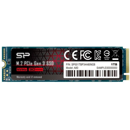 Silicon Power P34A80 M.2 1024 GB PCI Express 3.0 SLC NVMe Slike