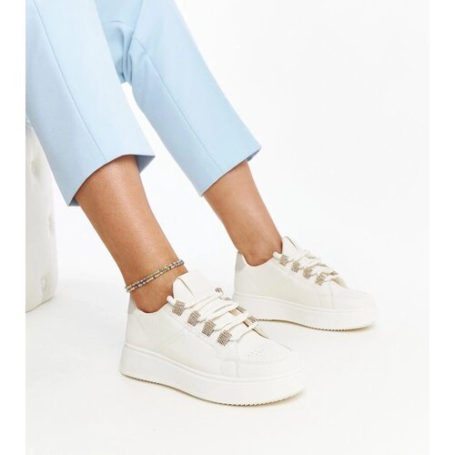 D/CEO White trainers Justar Cene