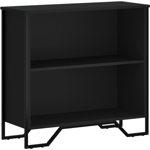 Maison Chic Knjižna omara - Knjižni regal črna 80x31x74,5 cm inženirski les, (21724725) Cene