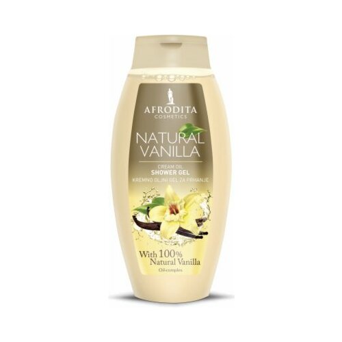 Afrodita Cosmetics natural vanilla gel za tuširanje 250ml Slike