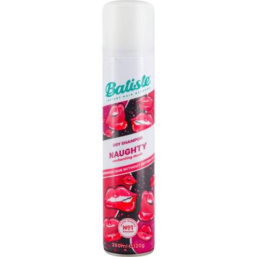 Batiste Naughty suhi &amp;scaron;ampon za upijanje prekomjernog lučenja sebuma i osvježenje kose 200 ml Slike