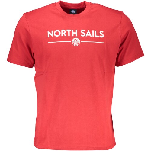 North Sails MEN&amp;amp;#39;S SHORT SLEEVE T-SHIRT RED Slike