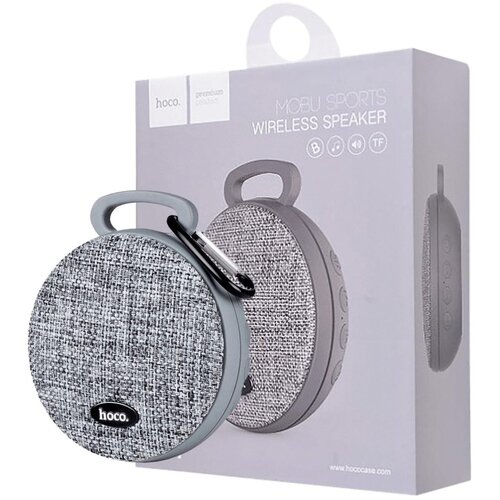 hoco. Zvučnik bežični, Bluetooth, 600 mAh, 5 h, siva – BS7 Mobu, Bluetooth, gray Cijene