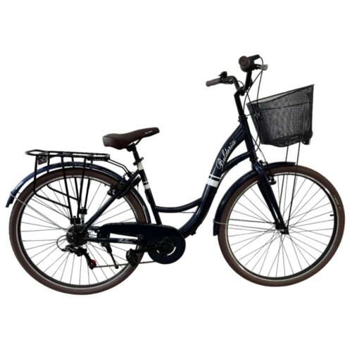  Gradski bicikl Belderia City Urban 28", tamnoplavi Cijene