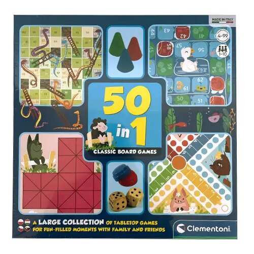 Clementoni Set dru&amp;scaron;tvenih igara 50 u 1 - Slike