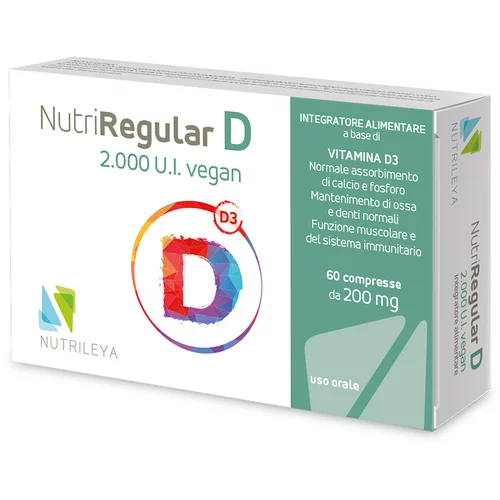  NutriRegular D Vitamin 2.000 U.I. Vegan, tablete