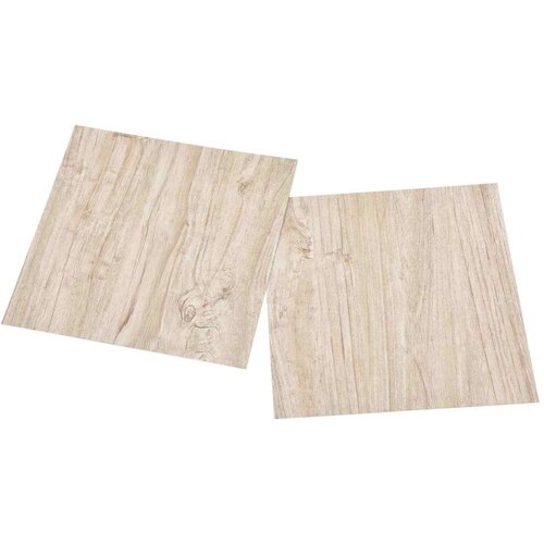  Podne daske 55 pcs Svijetlosmeđa 5 11 m&amp;sup2; PVC - bijela i boja drva Slike