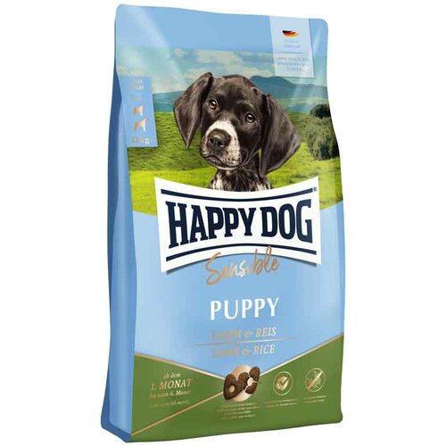 Happy Dog Hrana za štence Puppy Sensible, jagnjetina i pirinač - 1 kg Slike
