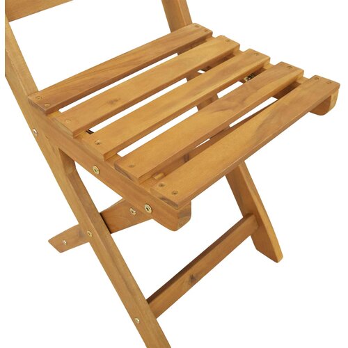  Vanjske bistro stolice 8 pcs Prirodna 40 x 42 x 85 cm Slike