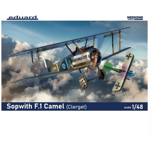 Eduard 1:48 sopwith F.1 camel (clerget) Cene