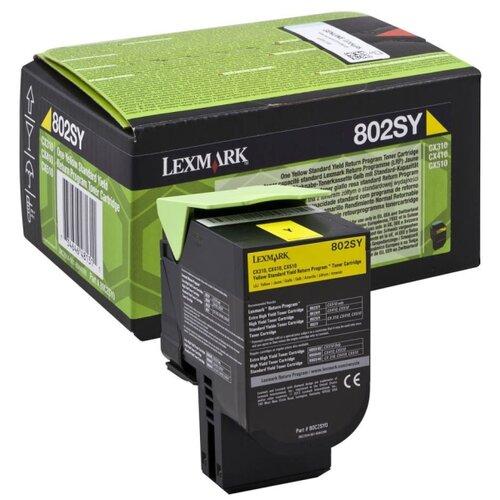  Lexmark 802SY (80C2SY0) rumen/yellow - original Slike