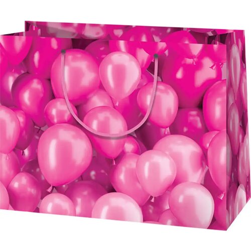 Cardex velika poklon vrećica s ružičastim balonima 26x13x33cm Cene