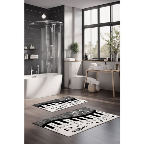  CT-5367 multicolor bathmat set (2 pieces) Cene