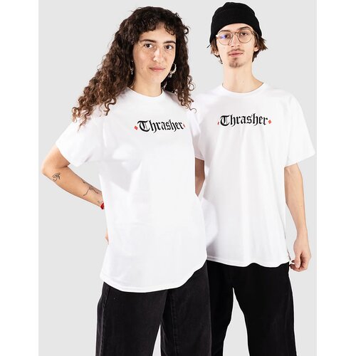 Thrasher Majice x Spitfire The End Oath T-Shirt White M Cene