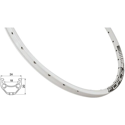  OBRUČ FORCE BASIC DISC 584X18 32R Slike