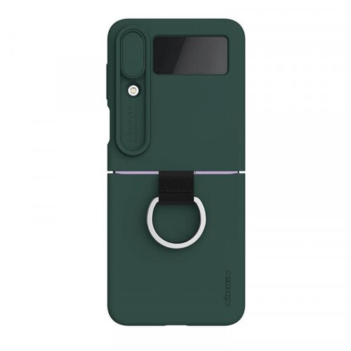 Nillkin futrola cam shield silky za samsung F721B z flip 4 zelena Slike