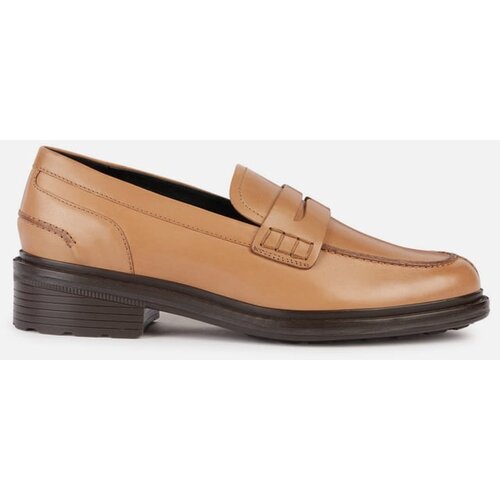 Geox Light brown women&amp;#039;s moccasins Walk Pleasure - Women&amp;#039;s Slike