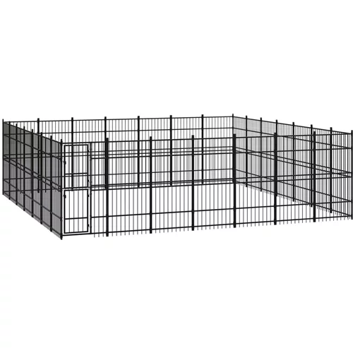  vanjski kavez za pse čelični 45,16 m²