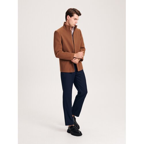 Reserved hlače chino slim - mornarsko modra Cene