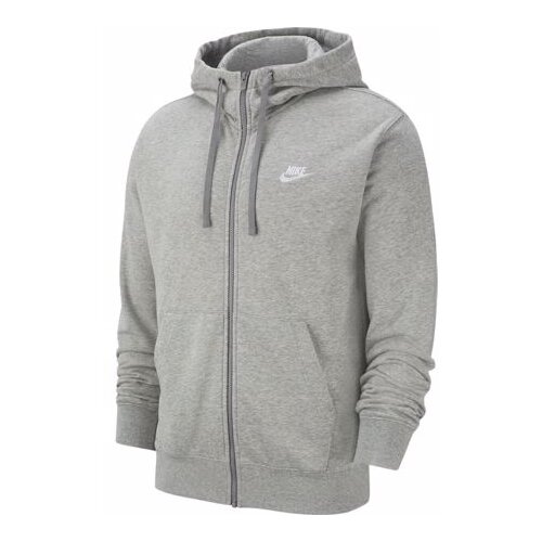Nike Sportswear French Terry Hoodie, Dark Grey Heather/White, (20490606) Cene