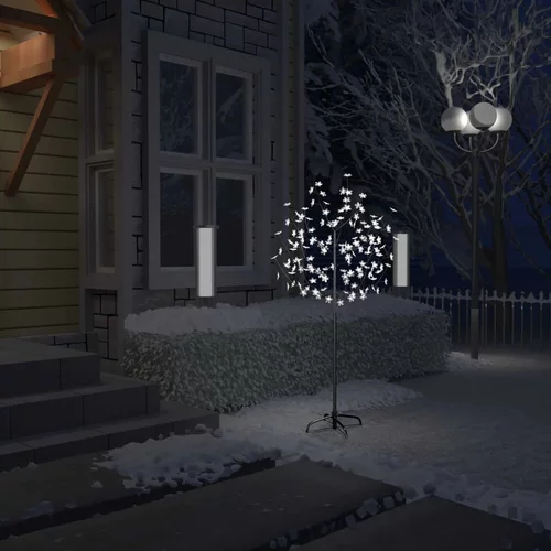  Božićno drvce sa 120 LED žarulja hladno bijelo svjetlo 150 cm