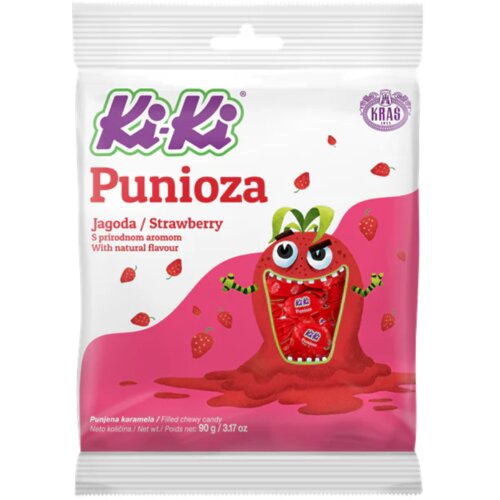Kra&amp;scaron; Karamene KI-KI Punioza jagoda 90g Slike