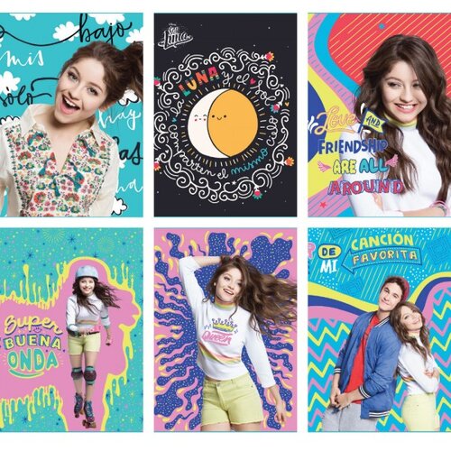 Disney Zvezek Soy Luna A5 črte (z robom) Slike