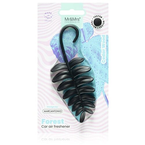 MR&amp;amp;MRS fern black cedar wood miris za auto Slike