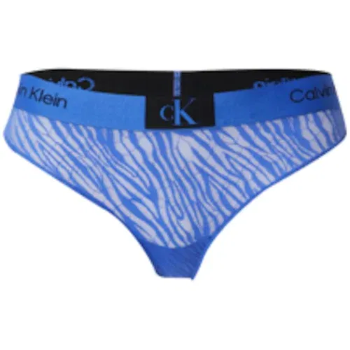 Calvin Klein Underwear Tanga gaćice plava