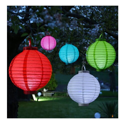 KYNAST Lampioni ukrasni LED 5 boja 30cm 572-76729 Cijene