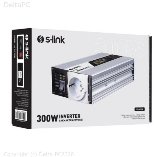 SLINK SL-300W DC12V-AC230V Inverter Slike