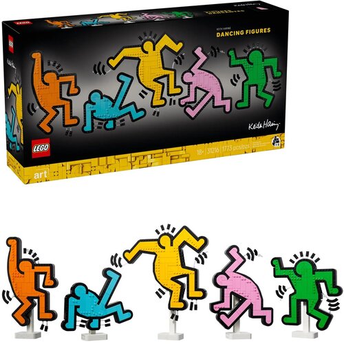 Lego ART 31216 Keith Haring - Dancing Figures Slike