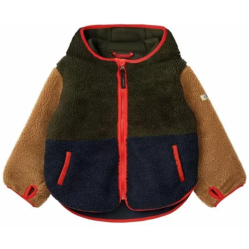 Liewood Otroška jakna rjava barva