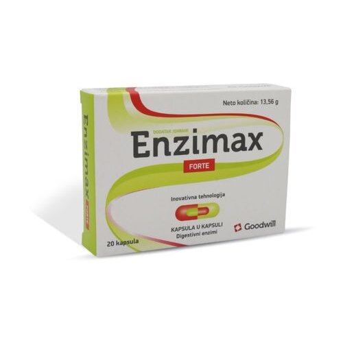 Goodwill Enzimax Forte 20 kapsula Slike
